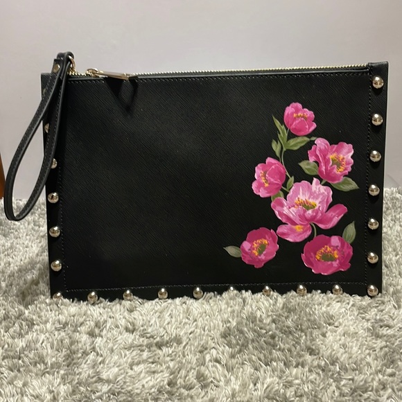 COPY - WHBM New! Large Embellished Clutch/Wristlet